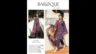 Baroque Embroidered Lawn Suits