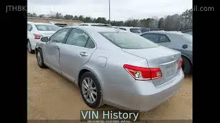 2012 Lexus Es 350 350 2012 JTHBK1EG2C2502790