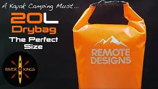 Kayak Camping Dry Bag - 20L Roll Top
