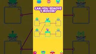 Can you remove that one nodon? [hard] | Nodon Shaving Quiz #gamebuildergarage (Tip by  @Zertolurian)