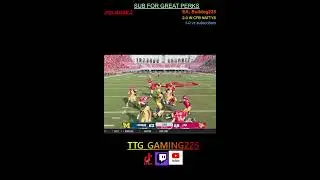 og dynasty week 9, vs Michigan