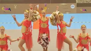 Majorettes *TK Dancing Roses - SGK Opava* / POM mini / Hradec Kralove 2025 |