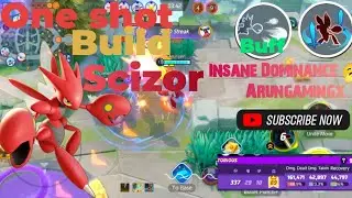 29kills 1.5lakhplus damage|Scizor|Pokemon unite|One shot build Scizor|Tips and tricks| #arungamingx 