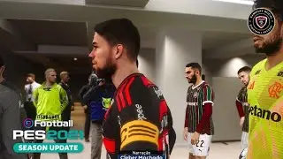 FLUMINENSE X FLAMENGO GAMEPLAY INCRIVEL ASSISTA AGORA EFOOTBALL PES21 SIMULAÇÃO 