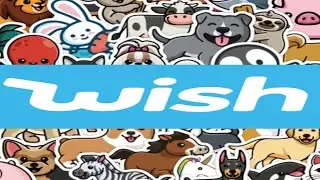WISH.COM HAUL | 50 SMALL CUTE ANIMAL STICKERS | LUGGAGE AND GRAFFITI STICKERS