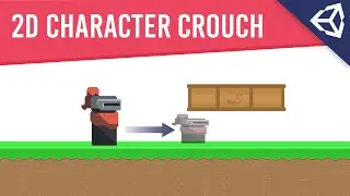 Unity Tutorial - 2D Character Crouch with overhead detection in Unity | Unity Tutorial for Beginners
