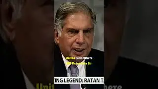 Ratan Tata Sir Dream for India 