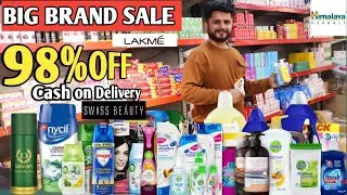Upto 98%Off😱😱Fmcg Grocery Items | branded cosmetic wholesale market in delhi | FMCG wholesale market