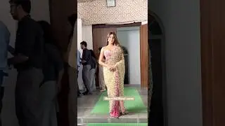 🌸 Janhvi Kapoor&rsquo;s Gorgeous Floral Saree Look | Pretty & Elegant Style ✨