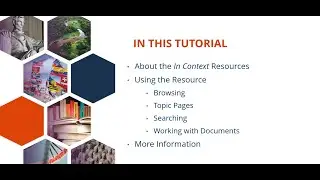 Gale&rsquo;s In Context Resources Tutorial