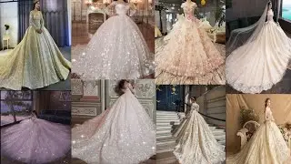 Beautiful Wedding Gown 2023|Wedding Dresses inspired by Disney princess looks/princess dress designs