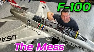 Watch This F100 Fighter Come Back to Life - Wiring and organizing BVM video 7