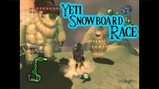 Zelda Twilight Princess Snowboard Racing Yeto and Yeta