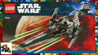 LEGO instructions - Star Wars - 7915 - Imperial V-wing Starfighter