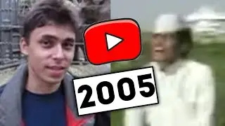 اقدم 5 فيديوهات في اليوتيوب من سنة 2005 !! منها اول فيديو في اليوتيوب !!