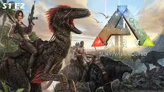 ARK Survival Evolved P&aring; Svenska - Bygger klart huset! E2