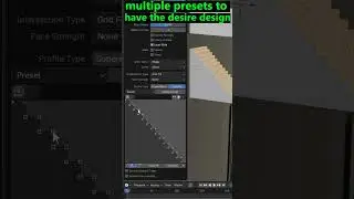 trick to make Cornice in Blender #blenderustad