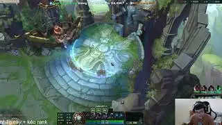 Nasus g&aacute;c cổng rank kim cương!