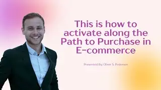 Examples of how to activate on the Path to Purchase in E-commerce