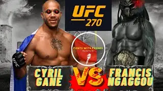 UFC 270 FRANCIS NGANNOU VS CYRIL GANE LIVE FIGHT REACTION