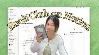 Экскурсия по книжному клубу My Notion 📘✨ Чтение с друзьями (шаблон!!)