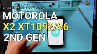 Screen LCD Display Replacement Disassembly Motorola X2 2nd Gen XT1092 XT1096 |SIEPONLINE|