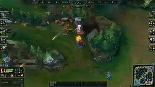 Lee kick flash into ashe arrow