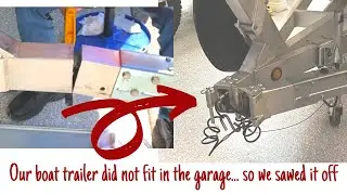 Modifying Boat Trailer with Swing Tongue