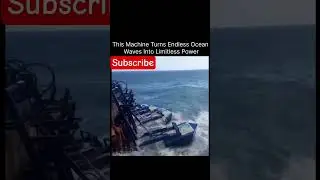 This machine turns endless ocean waves into electricity ⚡