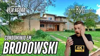 🏡 Casa &agrave; Venda em Brodowski - Condom&iacute;nio Recanto Tranquilo | 1.300m&sup2; com &Aacute;rea Gourmet, Pomar! 🍃