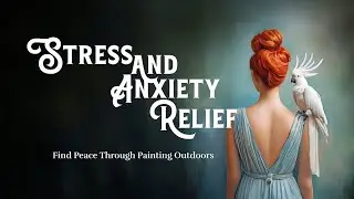 Stress and Anxiety Relief | Peaceful Practice | Paint with me in the Park