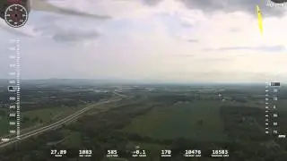 Phantom Vision+ 2.6 mile distance flight/Flytrex/Dashware/FPVLR/Sunhans