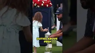 J.J. Spaun&rsquo;s U.S. Open win came with chaos, heartbreak&mdash;and the ultimate act of fatherhood!! #shorts