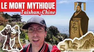ascension mythique du Mont Tai dans le Shandong en Chine