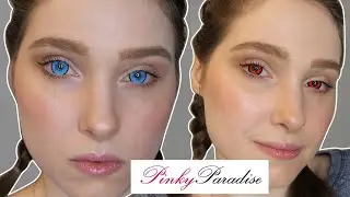 PinkyParadise Lens Try-On Review