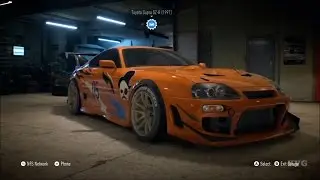 Need For Speed 2015 - Toyota Supra SZ-R 1997 - Customize Car | Tuning (XboxONE HD) [1080p]