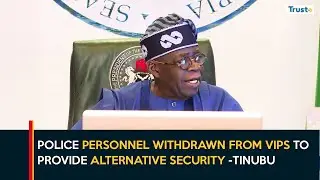 Police Personnel Withdrawn From VIPs To Provide Alternative Security