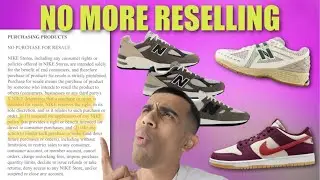 NIKE TO BAN ALL RESELLERS and BOTS? TEDDY SANTIS NEW BALANCE SEASON 2!  HOW ARE THESE SITTING & More