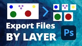 Photoshop &bull; Экспорт слоев в файлы