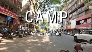 Walking Tour - Camp, Pune, Maharashtra, India I HD