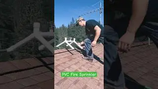 PVC Fire Sprinkler #diy #Wildfire
