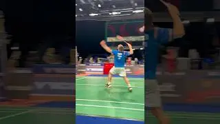 Alex Lanier Hard Smash Compilation at Victor Denmark Open 2024 #smash #alexlanier #badmintonsmash