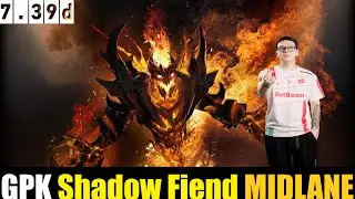 GPK [Shadow Fiend] MID 7.39d - DOTA 2 HIGHEST MMR MATCH#dota2   #dota2gameplay