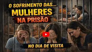 UM DIA DE VISITA: A ROTINA IMPRESSIONANTE DAS MULHERES NAS PRISÕES!