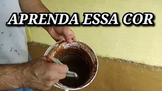 APRENDA ESSA COR - Cor para Efeito Madeira - F&aacute;cil e R&aacute;pido