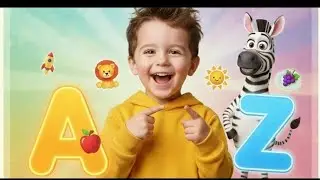 Learn ABC for Kids | A to Z Alphabet with 4 Words Each | Phonics Fun for Toddlers #kids #ai #shorts