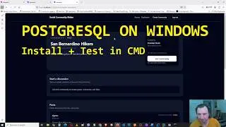 How to Check, Install, and Test PostgreSQL on Windows