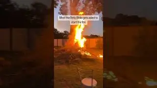 How to start a bonfire 🔥 #reticulation #irrigation #gardening #irrigationsystem