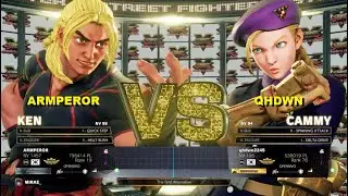 SFV - Pro Player - Armperor (KEN x CAMMY) qhdwn2245 - Street Fighter V
