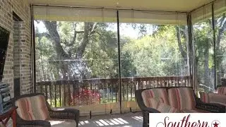 How 2 Install Southern Patio Enclosures Clear Vinyl Patio Enclosures drop curtain system